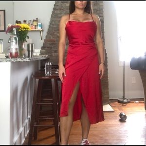 Lulus Midi Slip Dress